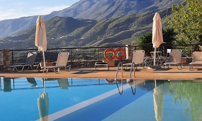 Exopoli Apartment | Gardenia - Morfi Village with pool