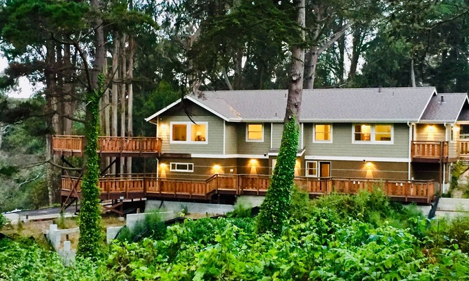 La Selva Beach House | Gated Beach Front Retreat - Remodeled on 1.5 Acres Just Steps to the Beach