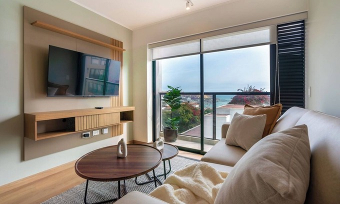 Chorrillos Apartment | Geko | Ocean Line 2BR w/panoramic view