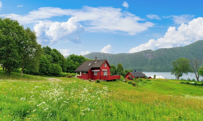 Volda House | Gemütliche Hütte Direkt am Wunderschönen Dalsfjord