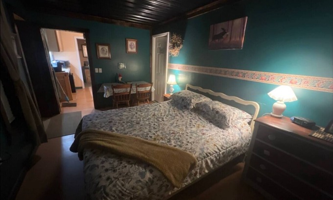 Island Falls Apartment | Getaway Mini-Suite With Pub Lounge on Site!