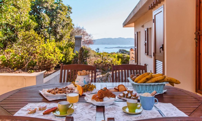 Villaggio Piras Apartment | Ginestre R - Villaggio Piras, Semi-detached house with sea view