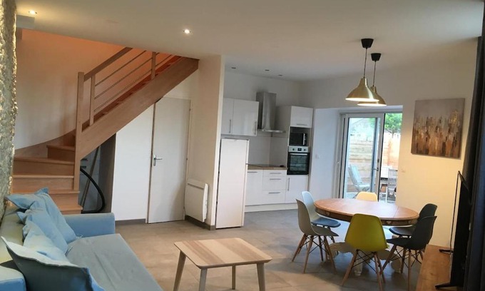 Bernieres-sur-Mer House | Gite Bord de Mer 80 m2