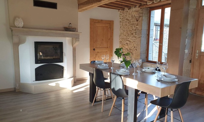 Saint-Germain-des-Champs House | Gîte le Lingoult in the heart of the Morvan Park with Jacuzzi