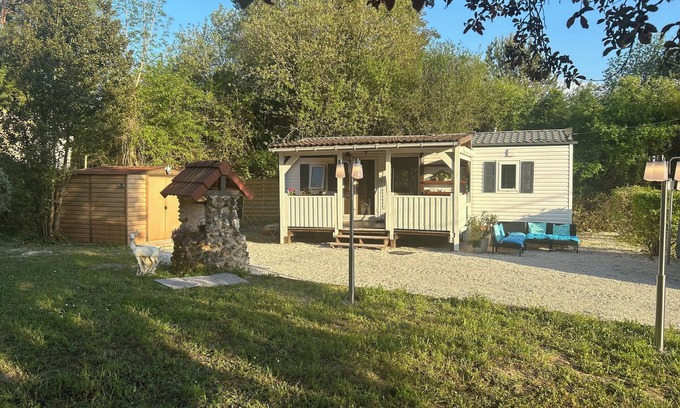 Verlin House | Gite la Coline des Rois Mobile Home Rental
