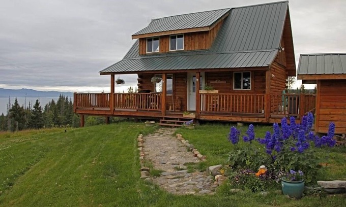 Fritz Creek Cabin | Glacier View Getaway on the Kilcher Family Homestead in Alaska the Last Frontier