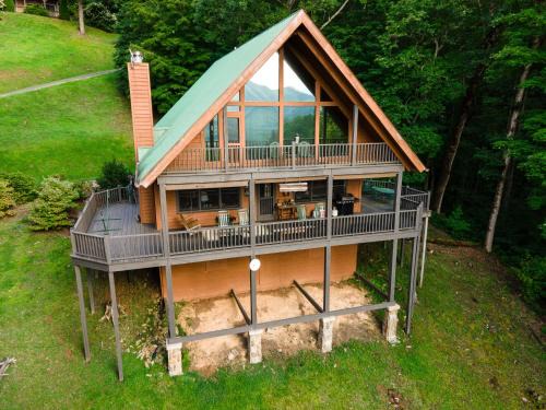 Bryson City House | Glorious Sunsets Bryson City Mountain Cabin