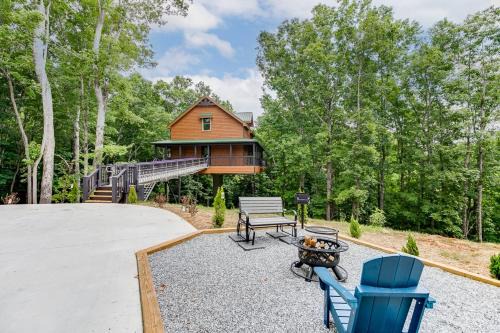 Cleveland House | Gold Peak Treehouse Near Helen, Georgia