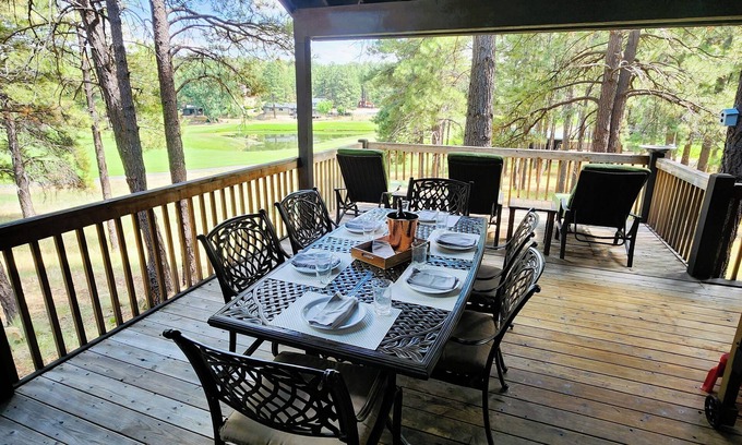 Flagstaff House | Golf course home w/views. Minutes to outdoor activities & Flagstaff downtown.