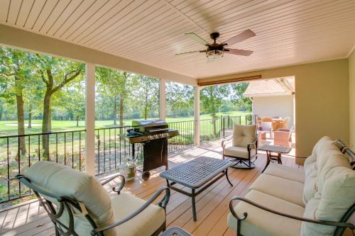 Hot Springs Village House | Golf Course View Elegant Hot Springs Village Home