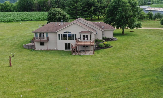 Reads Landing House | Gorgeous Home overlooking Chippewa and Mississippi Rivers.