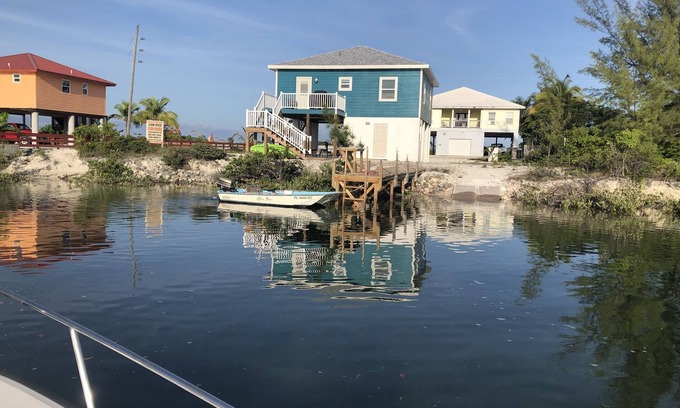 Cherokee House | Gorgeous New Waterfront Cottage w Private Dock Views Boat Kayaks Bonefish Flats