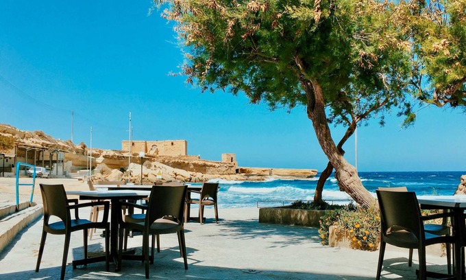 Xaghra Apartment | Gozo - Apartment With Stunning Views Shared Pool