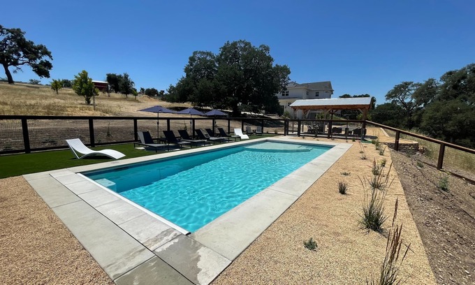 Paso Robles House | Graceful Oaks- Spa and Beautiful New Pool!