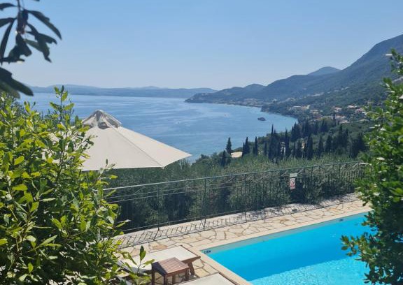 Barbati Villa | Gran Domenica Villa Corfu, Private Pool, Sea View, Garden
