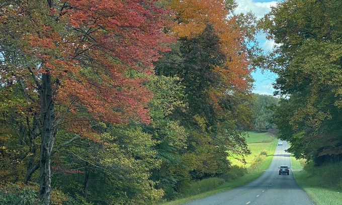 Dan River Cabin | Gratitude View - Leaf Peepers ~ October is waiting. Don't wait