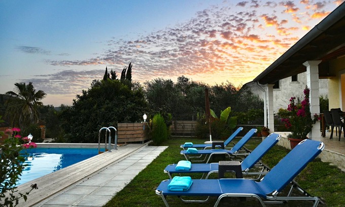 Sidari Villa | Green Family Villa: Eco friendly, pool, A/C, WiFi