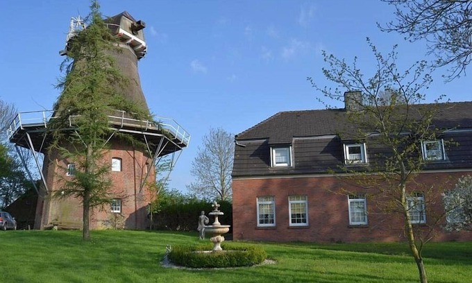 Uttum Apartment | Große Wohnung für 4 Personen im Müllerhaus der Uttumer Mühle