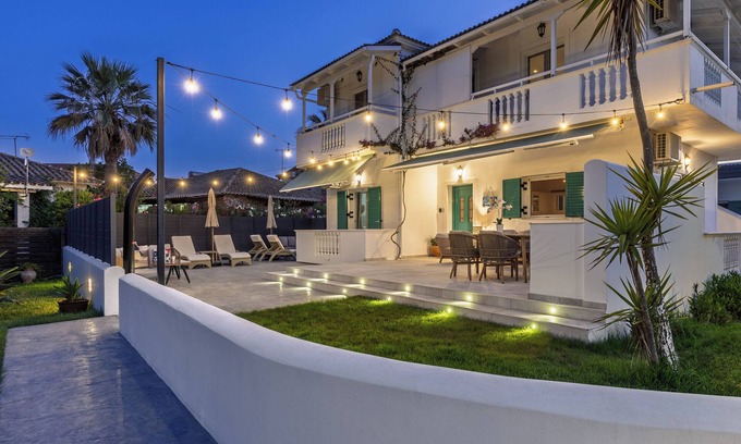 Kalamaki Apartment | Ground floor 2 bedroomed apartment. 3 minute walk from Kalamaki beach.