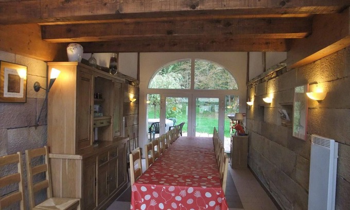 Clairegoutte Cottage | Group-friendly lodge, accessible, Vosges hiking