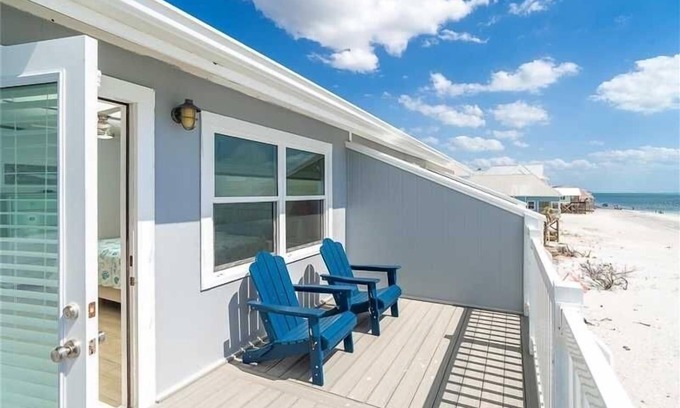 Palm Island Condo | Gulf Front on a ISLAND, 1 pet, tennis/pickleball , kayaks, SUP POOL is CLOSED