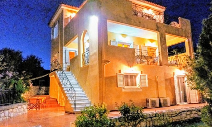 Mavrovouni Apartment | Gythio Seaside Villa Dimitrios - Panoramic View