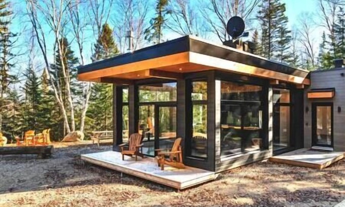 Les Eboulements House | Hôtel à la maison - Le Lièvre