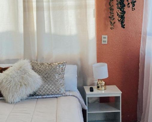 Apizaco House | Habitación boho chic.