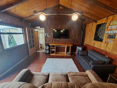 Lenca Apartment | Habitación cocina y Quincho con Piscina temperada