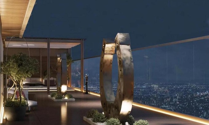 Tashkent Apartment | Happy home 4 sky view U TOWER 20 floor