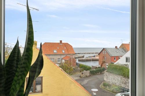 Allinge Apartment | Harborside Apartment With Terrace & Bike Shed