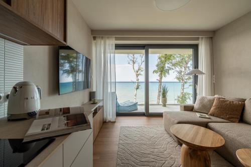 Rewal Apartment | Harbour Pearl Rewal BEST 3-RD FLOOR VIEW! With bikes and SPA acces