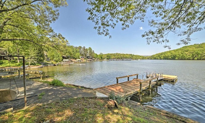 Harrison House | Harrison Lakefront Cottage with Private Dock!