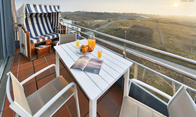 Wangerooge Apartment | Haus Dünenblick Ferienwohnung 23