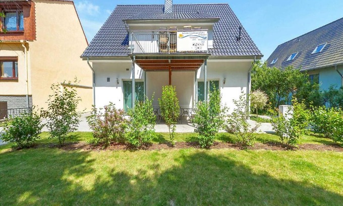 Zinnowitz Apartment | Haus Werder Wohnung 3 mit Kamin