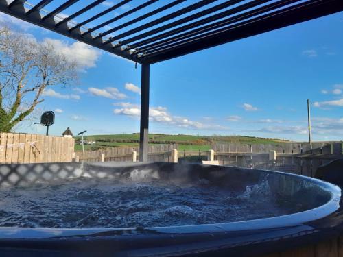 Loughinisland House | HAYLOFT, Hottub with views