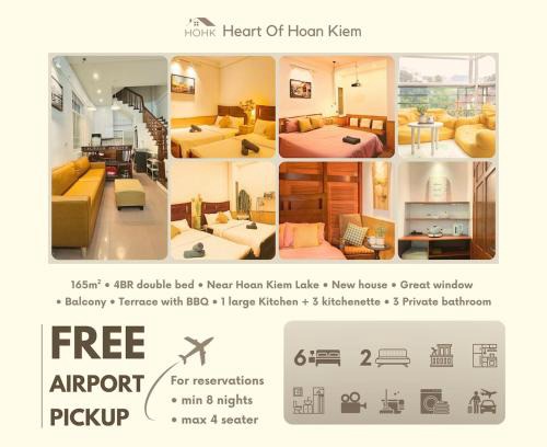 Hang Bai House | Heart Of Hoan Kiem RARE 4BR large cozy private house center max 14pax