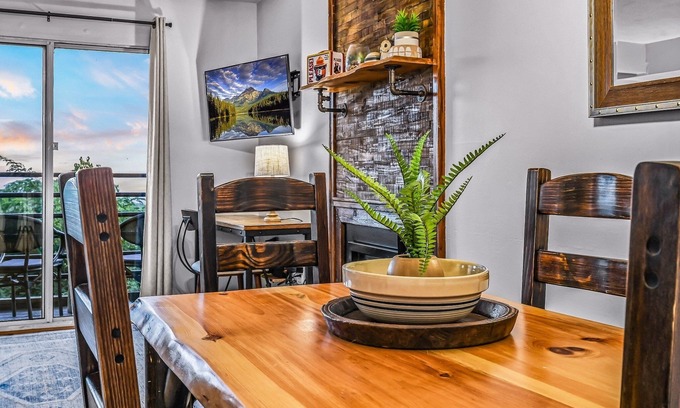 Chalet Village Condo | Heavenly View 2 Bedroom Condo