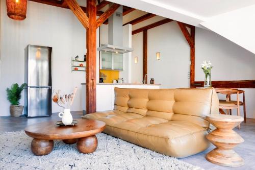 Sankt Leonhard Apartment | Helles Design-Loft im Zentrum mit Schlossbergblick