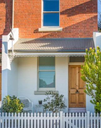 North Hobart Apartment | Heritage terrace with mod twist