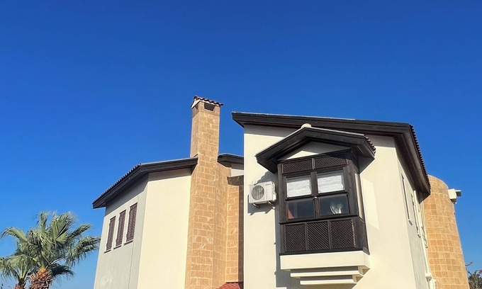 Kyrenia District Villa | Hidden Away Modern Villa With Private Gardens, Pool And Driveway