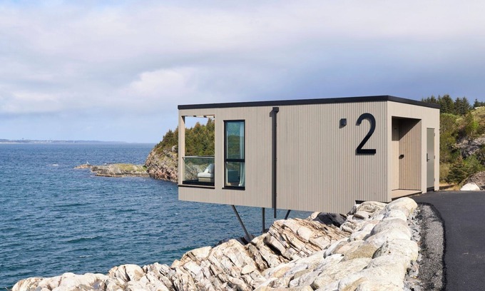 Herdla Cabin | Hideaway Herdla 2 – unique and luxurious cabin 15 m above the sea near Bergen