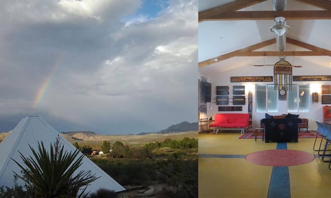 Jacumba House | HIGH DESERT & LAKE RETREAT adjacent to Mountain hiking, and a Hot Spring lake