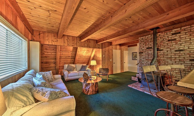 Trinity Center Cottage | Hike & Fish, < 1 Mi to Trinity Lake: Rustic Cabin!