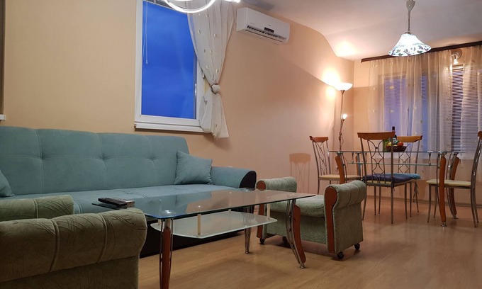 Plovdiv Center Apartment | Hill Sky Panorama Center Penthouse Apartment