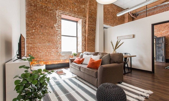 Kansas City Apartment | Hip Downtown Loft Walk to River Market and DT