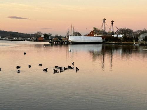 Mystic House | Historic Captains House & School House, Mystic Riverfront Home with Seaport Views