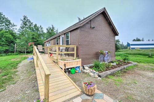 Cherryfield House | Historic Cottage on Horse Farm FirePit and BBQ