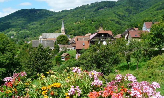 Steige Apartment | Holiday Apartment "Gite Béthanie" with Mountain View, Private Wooden Terrace & Wi-Fi