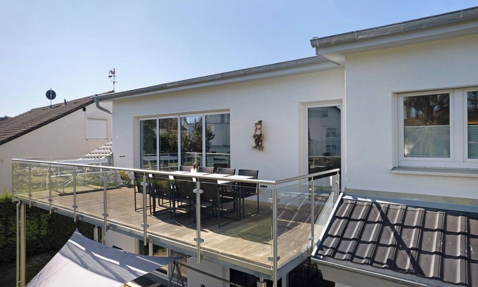 Renchen Apartment | Holiday Apartment "Wolf's Schwarzwald" with Balcony & Wi-Fi